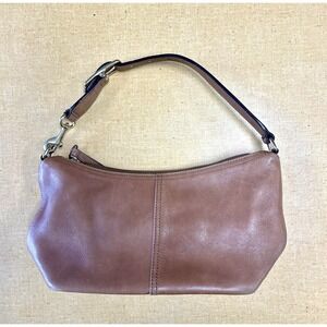 Vintage Coach Mini Leather Hobo Shoulder Bag 9596